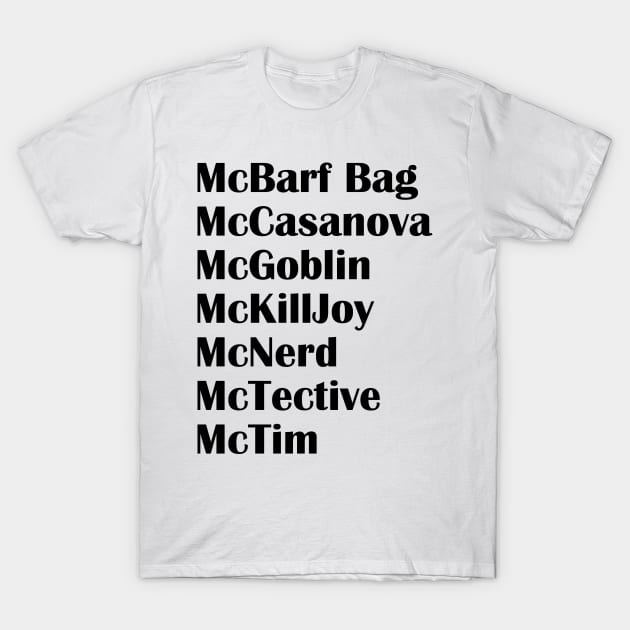 McGee - NCIS T-Shirt by MoviesAndOthers